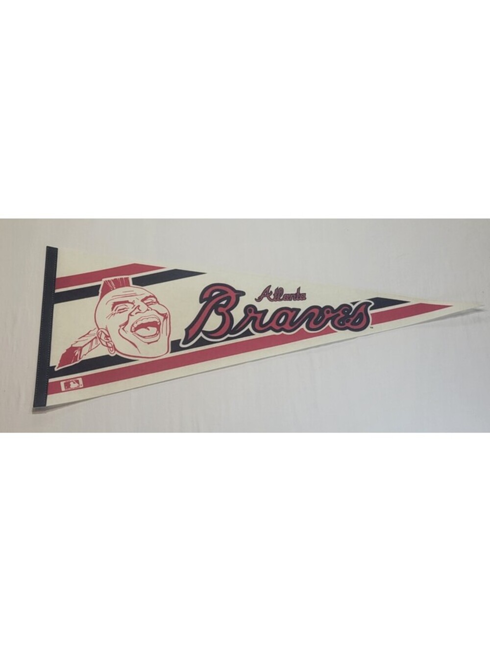 Vintage Atlanta Braves Felt Pennant Official Licensed MLB Collectible